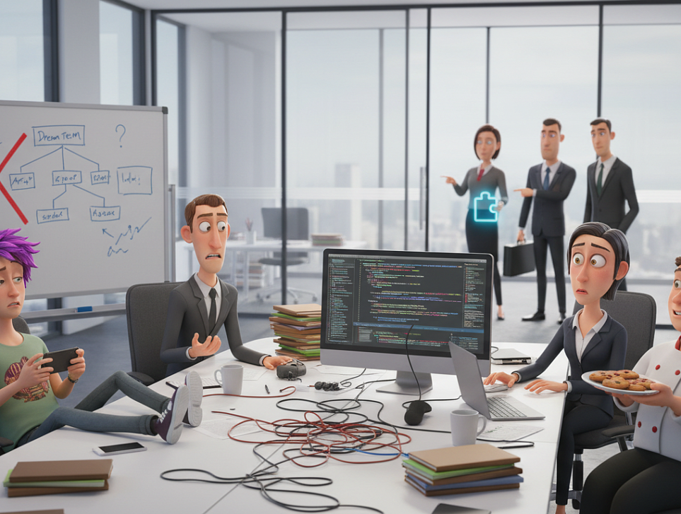 Ключевые ошибки при распределении задач между внутренними и внешними сотрудниками